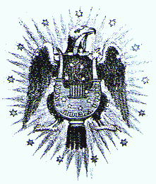 Eagle and Lyre Device adopted by John Quincy Adams, 1816 Source: The Eagle and the Shield