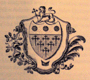 Boylston arms from passport issued by John Adams as Minister to the Netherlands Source: