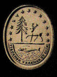 Seal designed by John Adams, 1783, as modified 1816 Source: