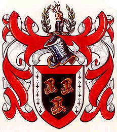 Kennedy arms as depicted on letters patent