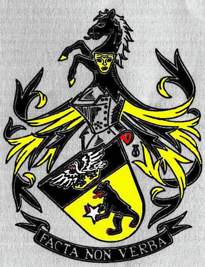 Adolf Karlovský's emblazonment of the Reagan arms